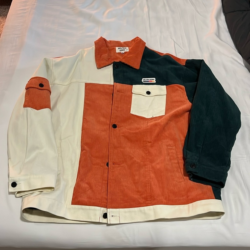 Corduroy Shirt Style Jacket